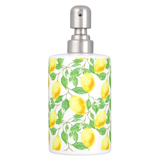 Lemon Tree Bathroom Set (Front)