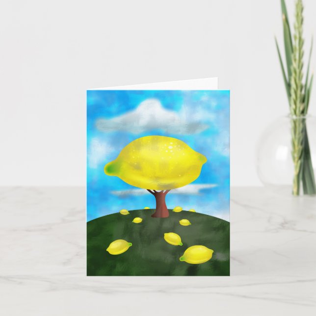 Lemon Tree Card (Front)