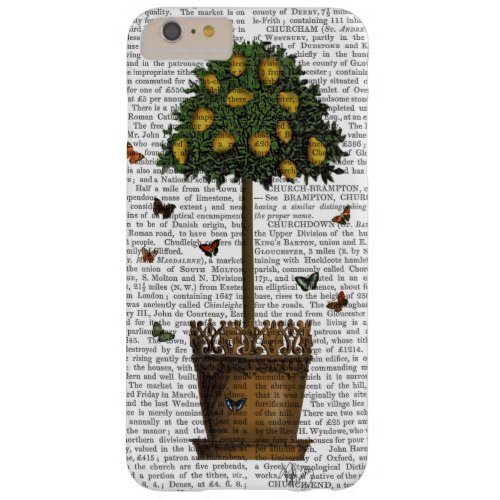 Lemon Tree Barely There iPhone 6 Plus Case