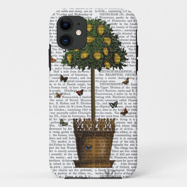 Lemon Tree Case-Mate iPhone Case (Back)