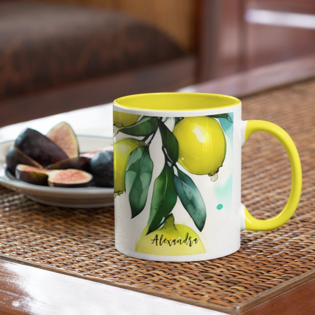 Lemon Tree Custom Name  Mug (Creator Uploaded)