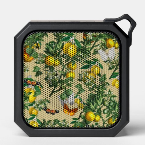 Lemon tree design bluetooth speaker