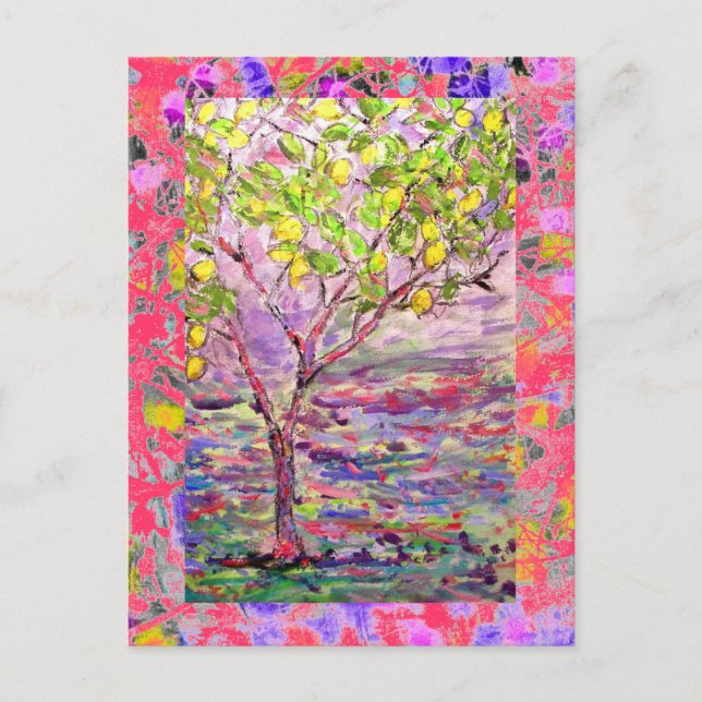lemon tree drip postcard (Front)