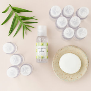 Lemon Tree Garden Wedding Monogram Hand Sanitizer