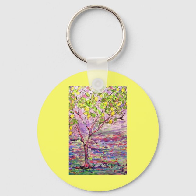 lemon tree keychain (Front)