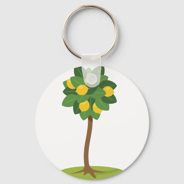 Lemon Tree Keychain (Front)