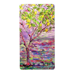 Lemon Tree Label