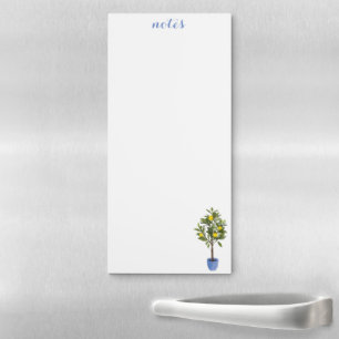 Lemon Tree Magnetic Notepad