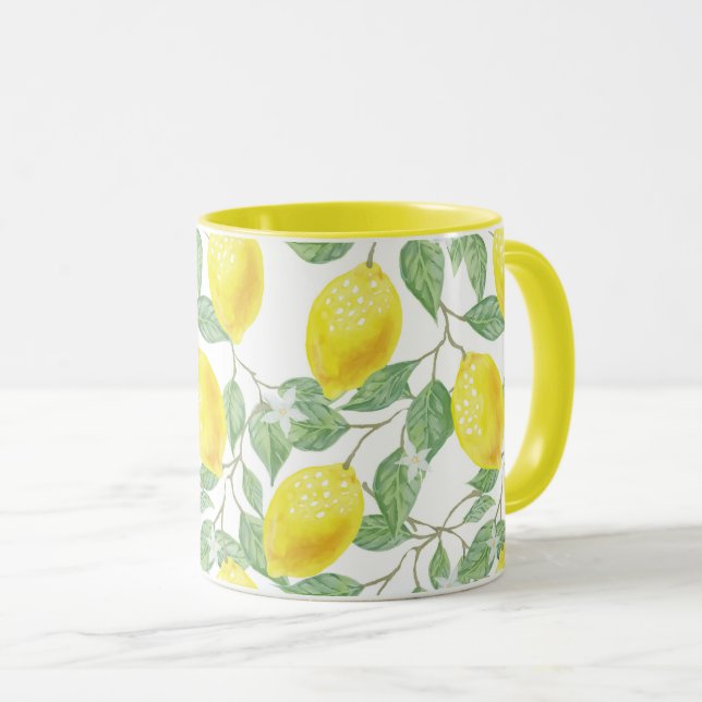 Lemon Tree Mug (Front Right)