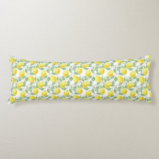 Lemon Tree Pattern Body Pillow