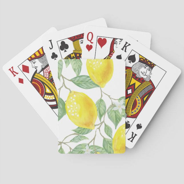 Lemon Tree Poker Cards (Back)