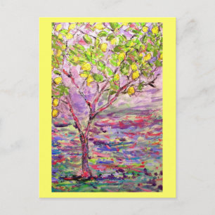 lemon tree postcard