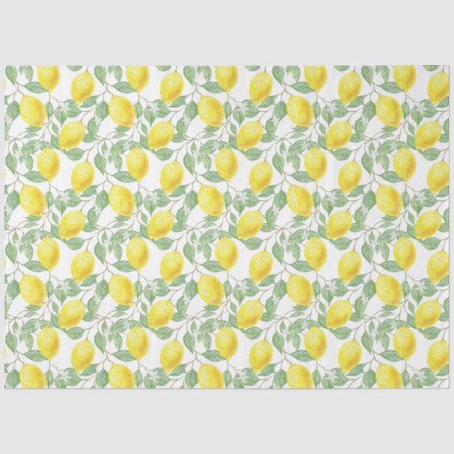 Lemon Tree Tissue Paper (Front)