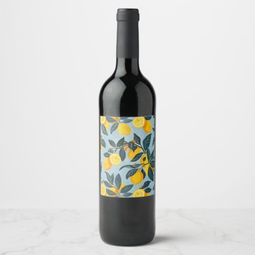 Lemon Tree Wine Label