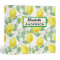 Lemon Tree Yellow Green Leaves Pattern