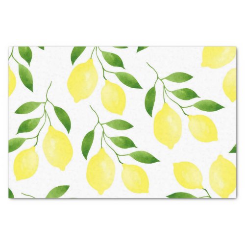 Lemon Trees Decoupage Tissue Paper