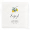 Lemon Tropical Bridal Shower