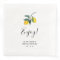 Lemon Tropical Bridal Shower