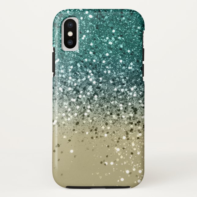 Lemon Twist Beach Glitter #1 Case-Mate iPhone Case (Back)