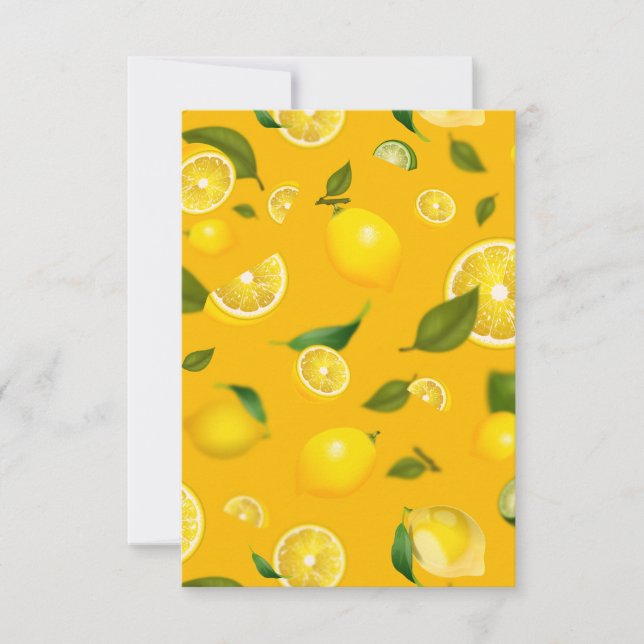 Lemon Variety 7 Save The Date (Front)