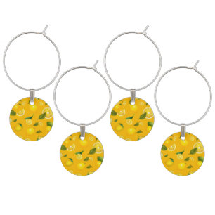 Lemon Variety 7 Wine Charm