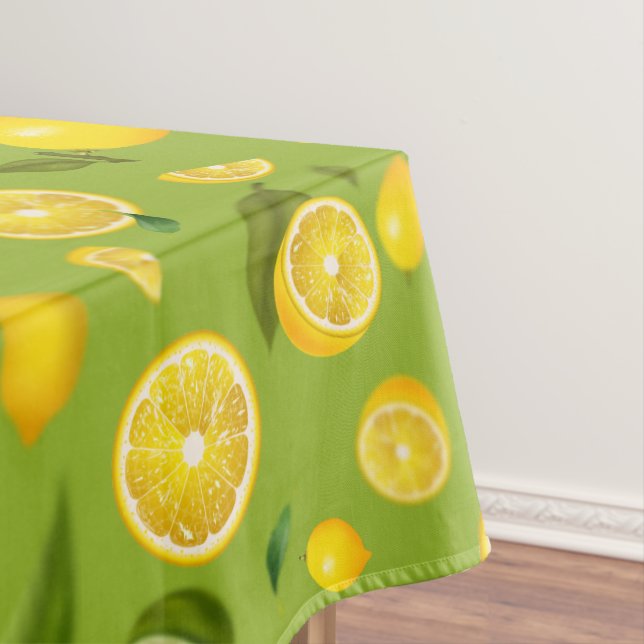 Lemon Variety 8 Tablecloth (In Situ)
