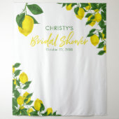 Lemon Watercolor Bridal Shower Backdrop (Front)