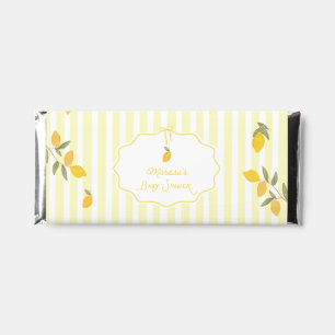 Lemon We Can't Wait to Squuze You Baby Shower Hershey Bar Favors