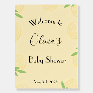 Lemon Welcome Sign Baby Shower/Bridal Shower