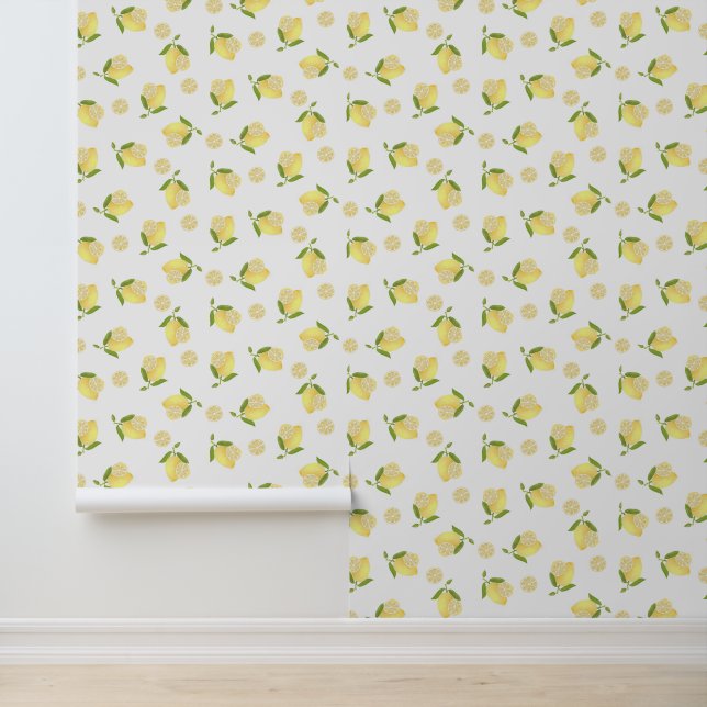 Lemon White Wallpaper (Application)