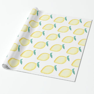 Lemon Wrapping Paper
