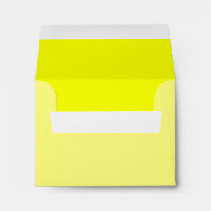 Lemon Yellow Background Color Customize This! Envelope
