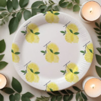 Lemon Yellow Bridal Shower
