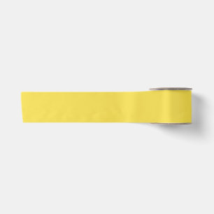 Lemon Yellow Grosgrain Ribbon