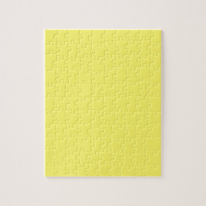 Lemon Yellow Jigsaw Puzzles