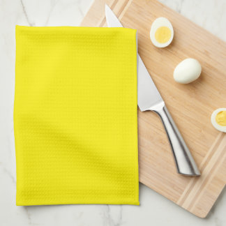 Lemon Yellow Kitchen Towel