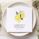 Lemon Yellow Main Squeeze Paper Napkin<br><div class="desc">Lemon Yellow Main Squeeze Paper Napkin</div>