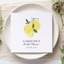 Lemon Yellow Main Squeeze Paper Napkin