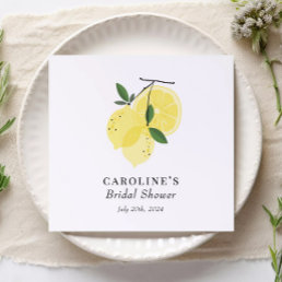 Lemon Yellow Main Squeeze Paper Napkin