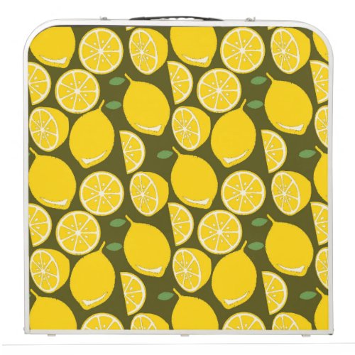 Lemon Yellow Modern Fun Cute Beer Pong Table