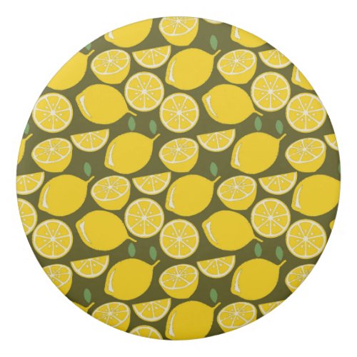 Lemon Yellow Modern Fun Cute Eraser