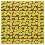 Lemon Yellow Modern Fun Cute Fabric