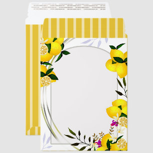 Lemon  Yellow Orange Envelope Mailers