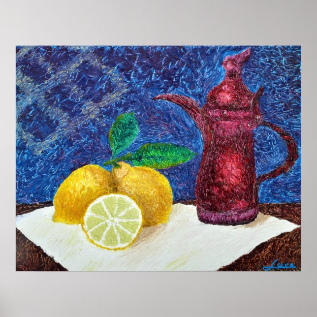 Lemon Yellow Poster (Front)