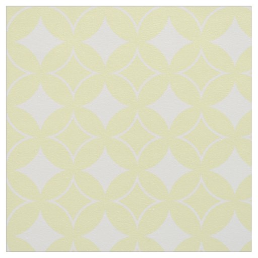Lemon yellow shippo pattern fabric