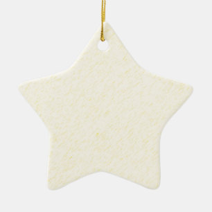 Lemon Zest print - yellow faun accessories custom Ceramic Ornament