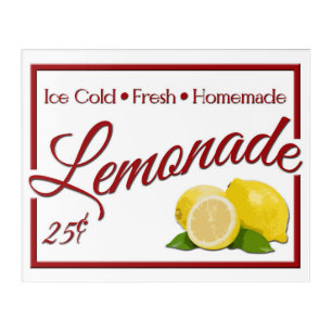 Lemonade Acrylic Print