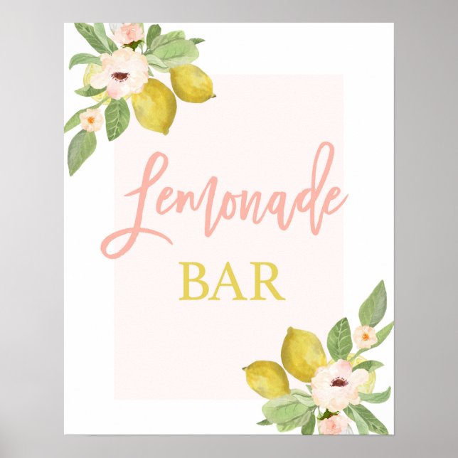 Lemonade Bar sign (Front)