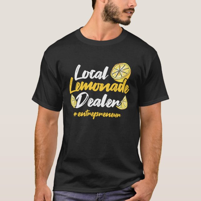 Lemonade Boss Lemonade For Sale   Lemonade Stand T-Shirt (Front)