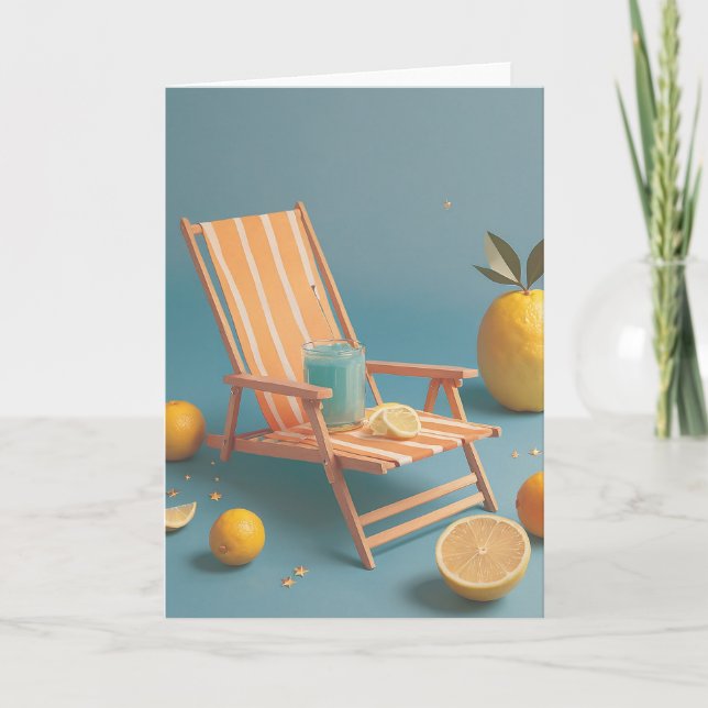 Lemonade Break from Age Card (Front)